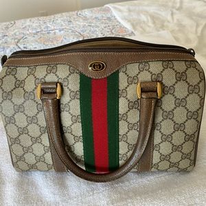 Vintage Gucci Boston bag